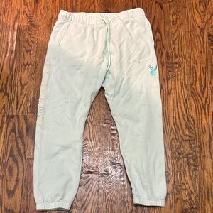 Pacsun PLAYBOY mens Mint Joggers. Large
